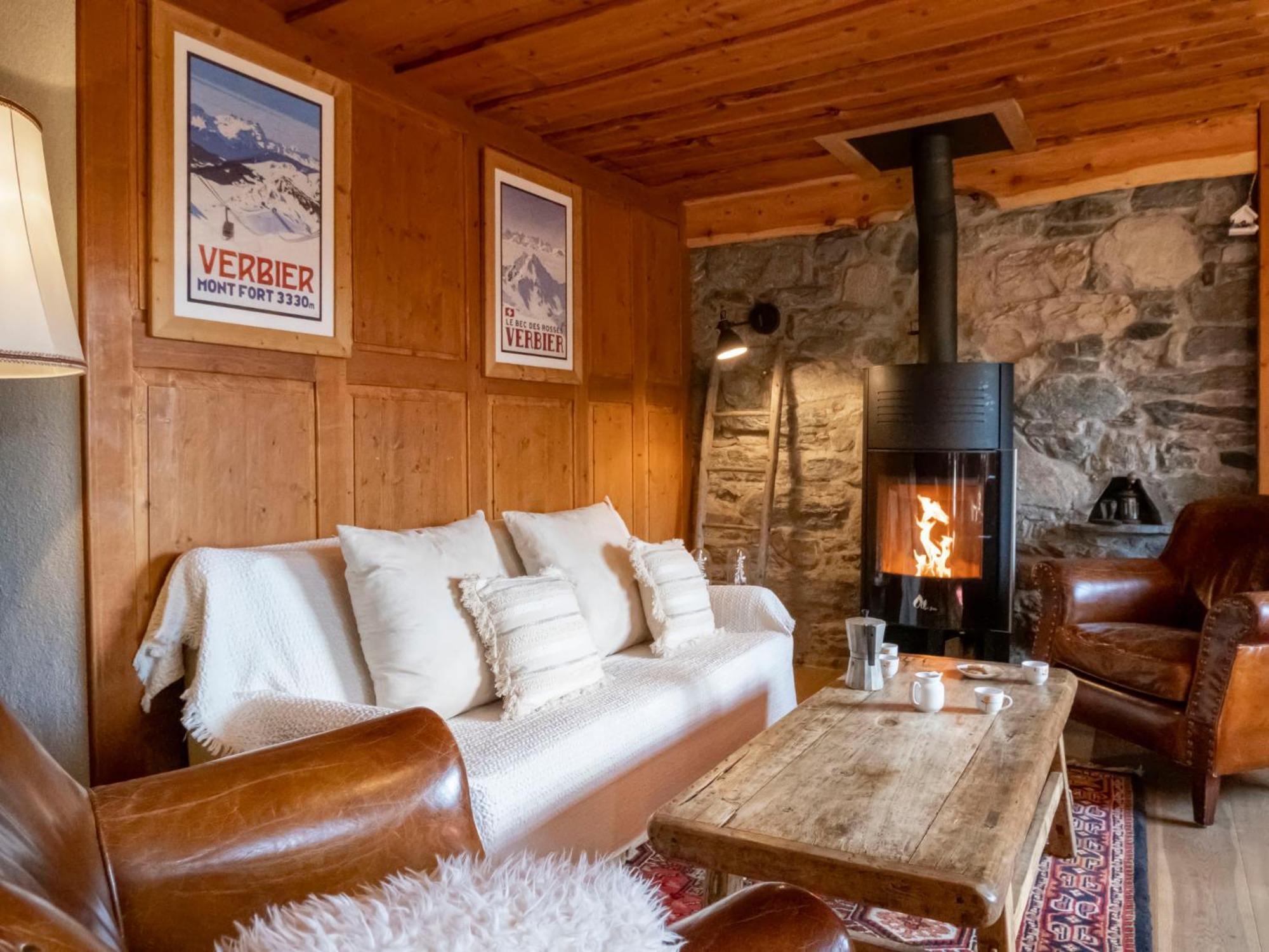 Chalet La Pive By Interhome Verbier Eksteriør bilde